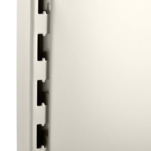 Jura White Upright for Retail Shelving Units - D60mm