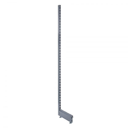 Silver Base Leg for Retail Shelving Units - H160mm