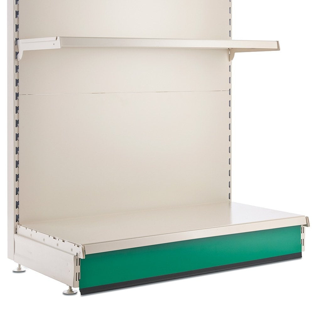 Kick Plinth for Retail Shelving Wall or Gondola Units - W1000mm