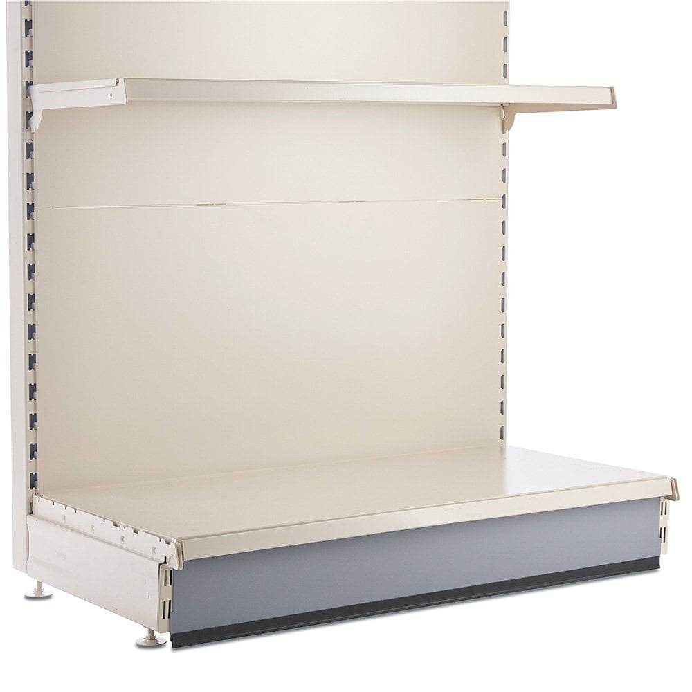 Kick Plinth for Retail Shelving Wall or Gondola Units - W1000mm