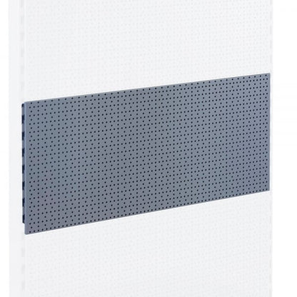 Silver Perforated Back Panel for Retail Shelving Units - H400mm