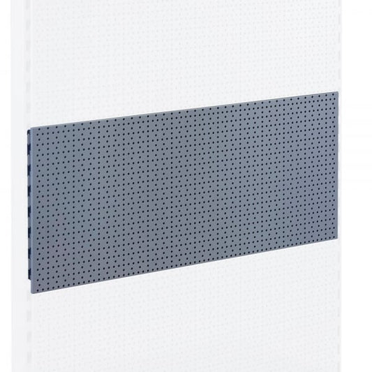 Silver Perforated Back Panel for Retail Shelving Units - H400mm