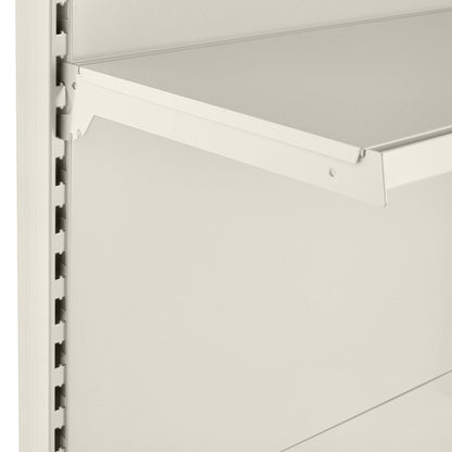 Jura White Shelf And Brackets for Retail Shelving Units - Choice of Sizes
