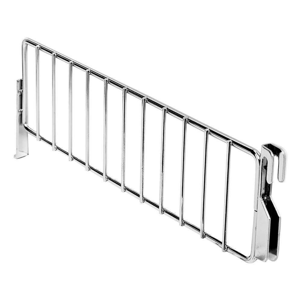 Low Wire Shelf Dividers for Retail Shelving Units - H75mm