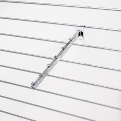 6 Ball Sloping Arm for Slatwall