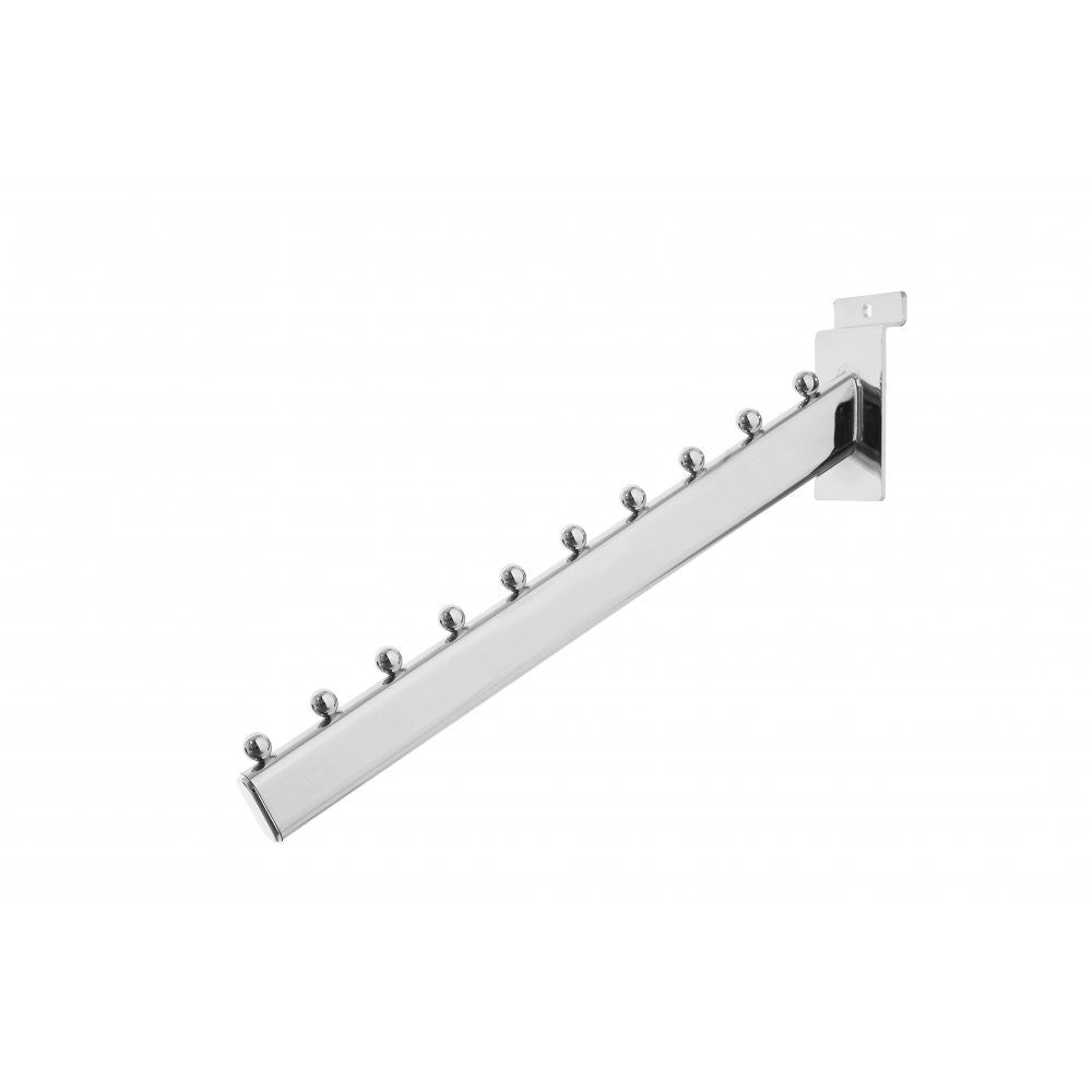 10 Ball Sloping Arm for Slatwall