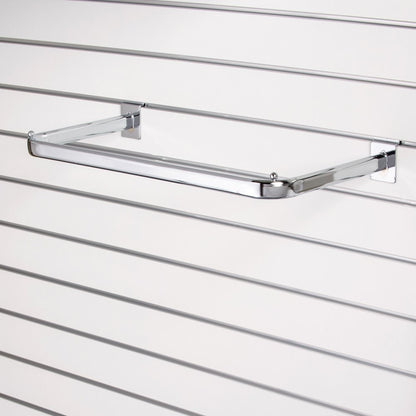 Side Hanging D Rail for Slatwall