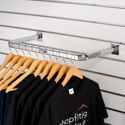 Side Hanging D Rail for Slatwall