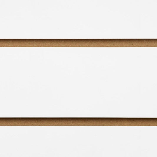 20 x White Slatwall Panels Half Size