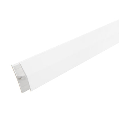 White Joining Strip for Slatwall Panels
