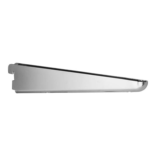 Chrome Twin Slot U-Bracket - 32mm Pitch