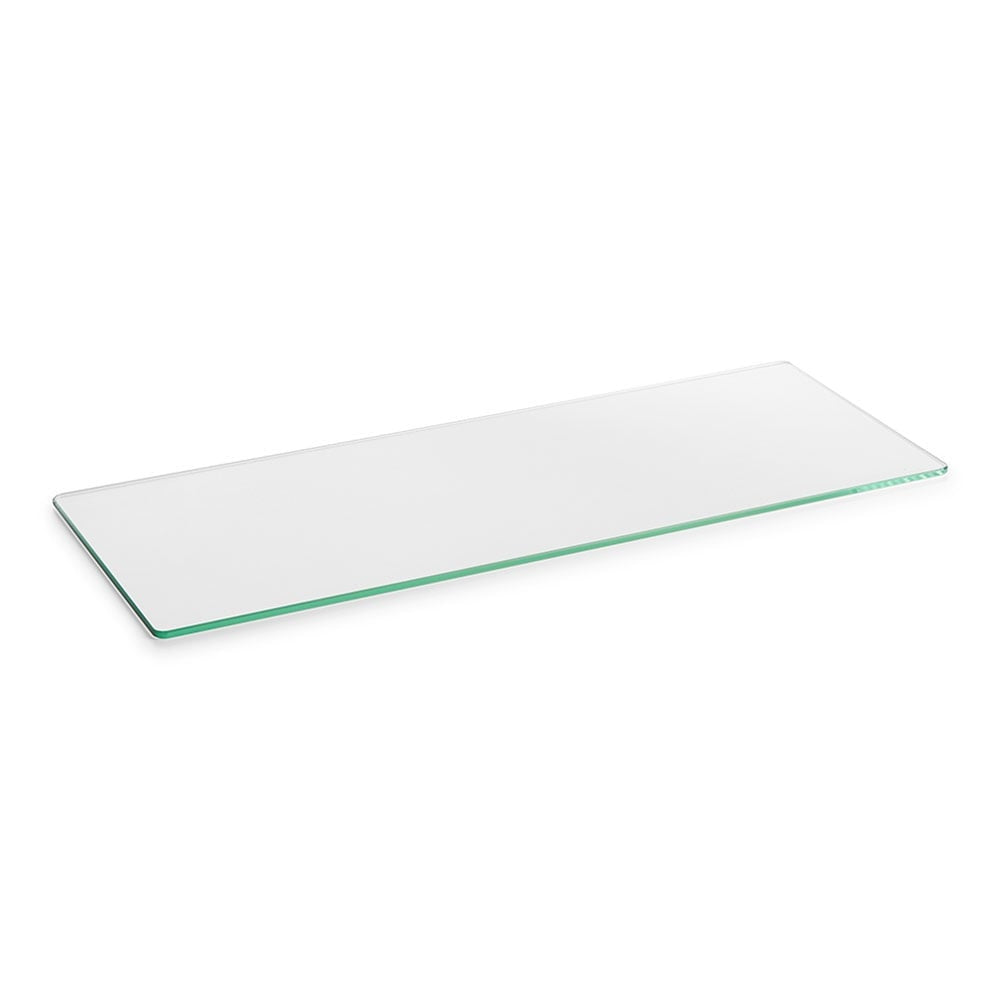 Toughened Glass Shelf - 6mm Thickness - W600mm