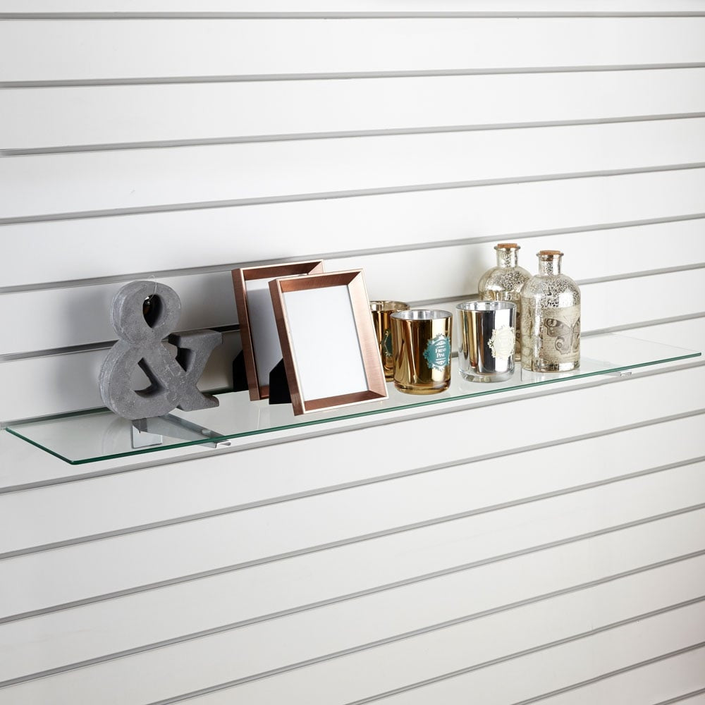 Toughened Glass Shelf - 6mm Thickness - W1050mm