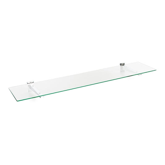 Toughened Glass Shelf and Slatwall Brackets - 6mm Thickness - W1200mm