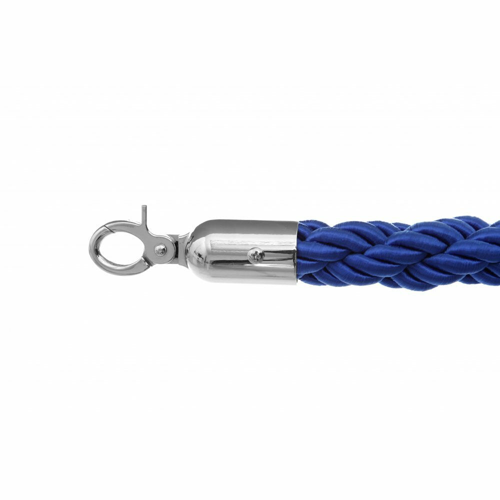 1.5m Barrier Rope - Blue Twisted Rope