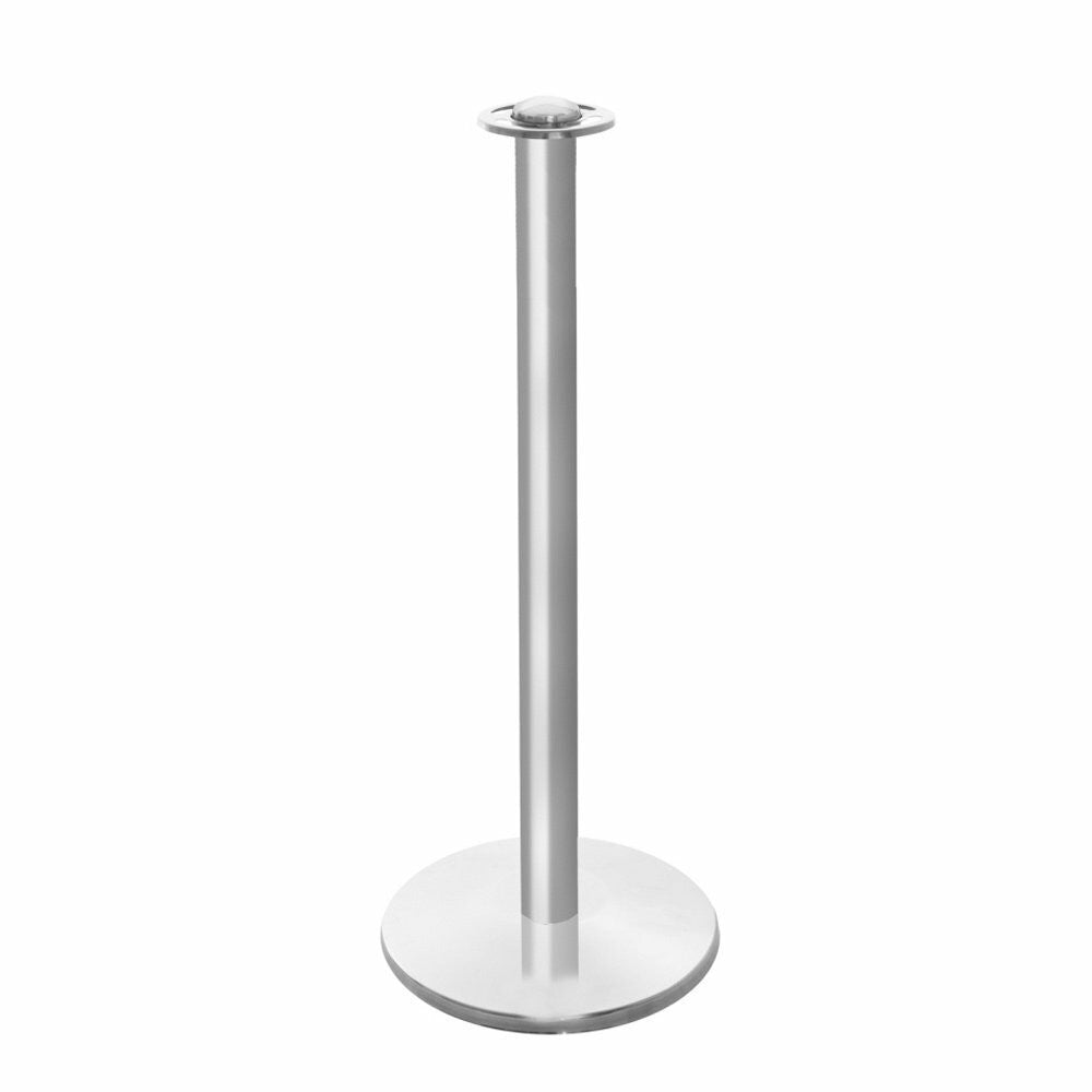 Barrier Post - Brushed Stainless Steel Post for Rope Barriers