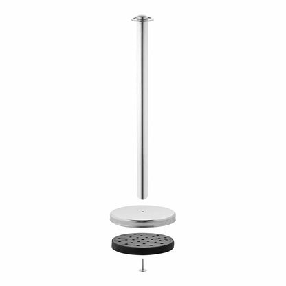 Barrier Post - Brushed Stainless Steel Post for Rope Barriers