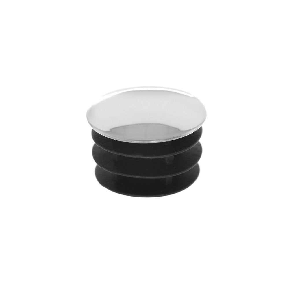 Pack of 10 Chrome Plug-in Ends for 25mm Dia. Chrome Tube Rail