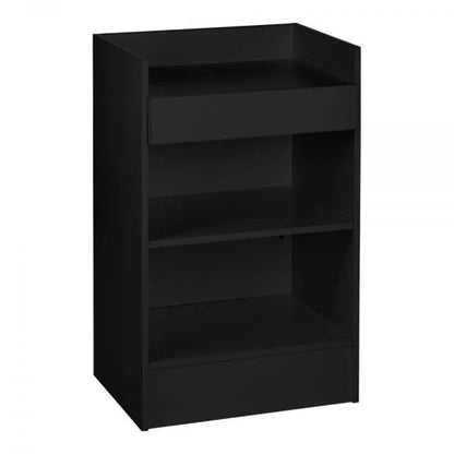 Black Shop Corner Counter and Till Unit Bundle - Silhouette Range