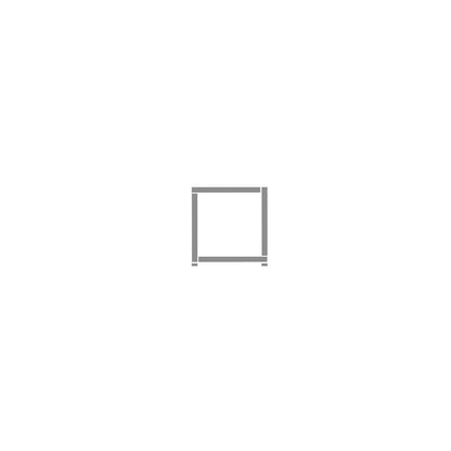 Oak Cube Shelving Display Unit - 1 x 1