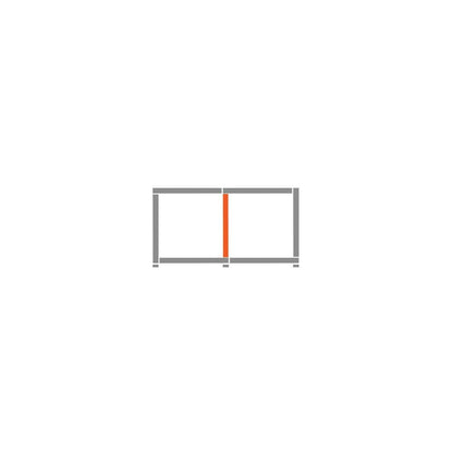 Cube Storage & Display Unit - 2 x 1