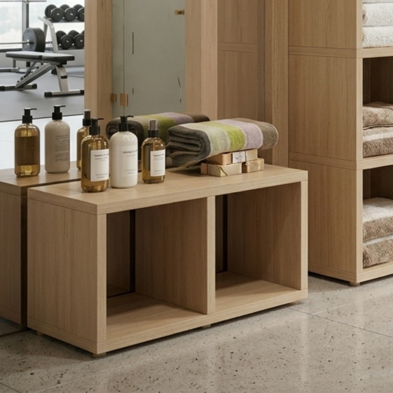 Cube Storage & Display Unit - 2 x 1