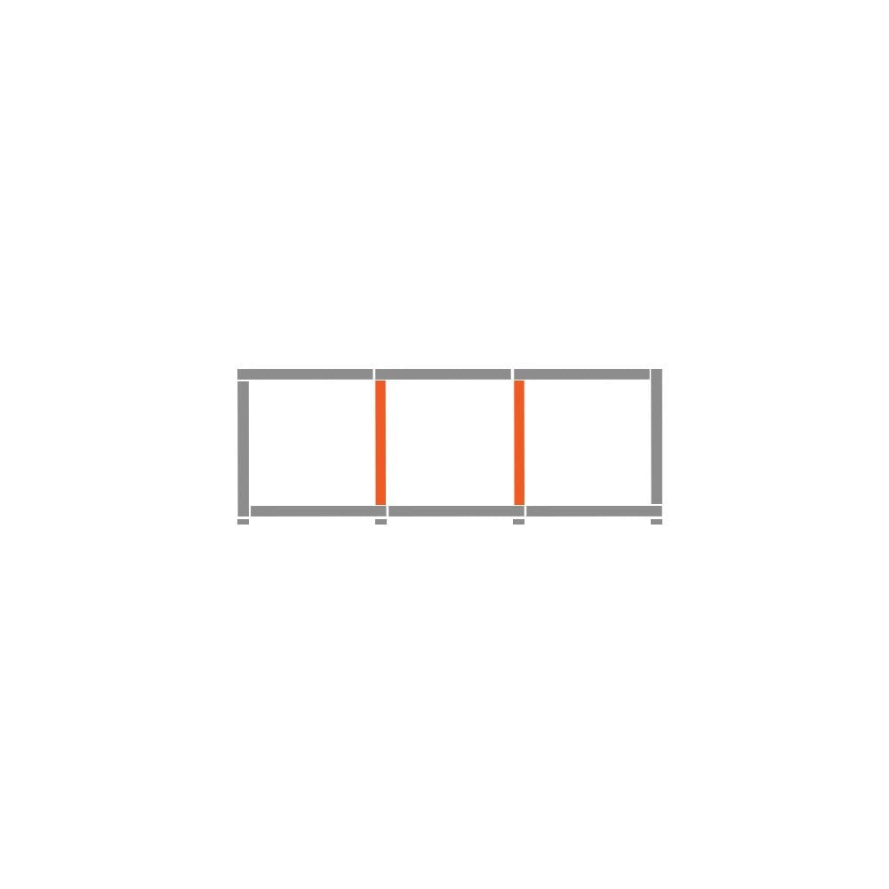 Cube Shelving Storage Unit - 3 x 1