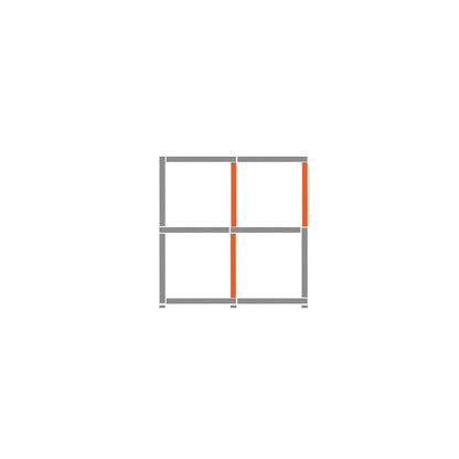 Cube Storage & Display Unit - 2 x 2