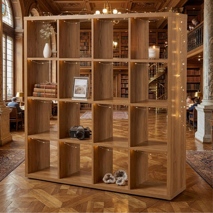 Cube Shelving Display Unit - 4 x 4