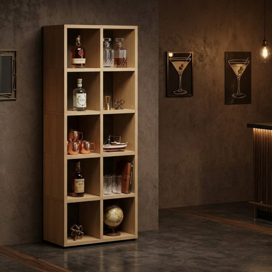 Cube Shelving Display & Storage Unit - 2 x 5