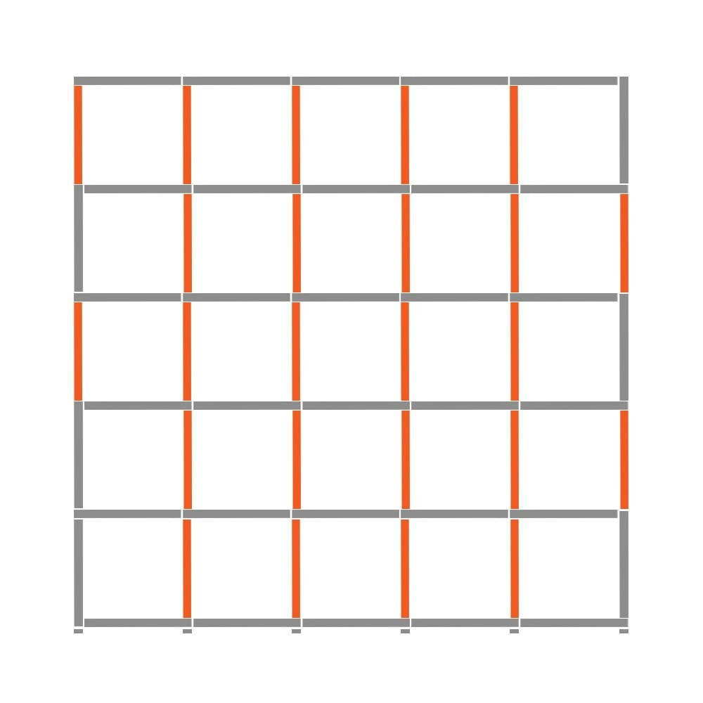 Cube Shelving Display & Storage Unit - 5 x 5