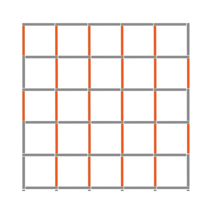 Cube Shelving Display & Storage Unit - 5 x 5