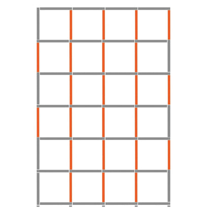 Cube Shelving Display & Storage Unit - 4 x 6