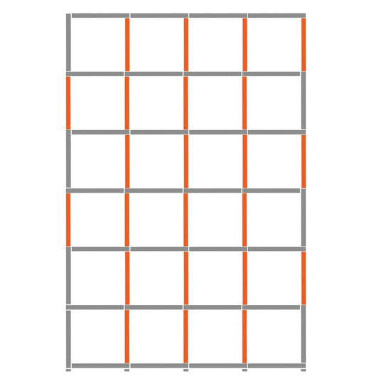 Cube Shelving Display & Storage Unit - 4 x 6