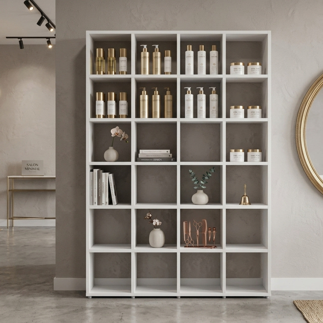 Cube Shelving Display & Storage Unit - 4 x 6