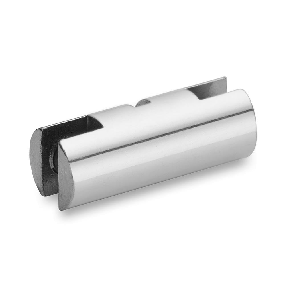 Chrome Double Panel Clips - 2mm Capacity
