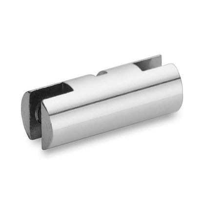 Chrome Double Panel Clips - 2mm Capacity