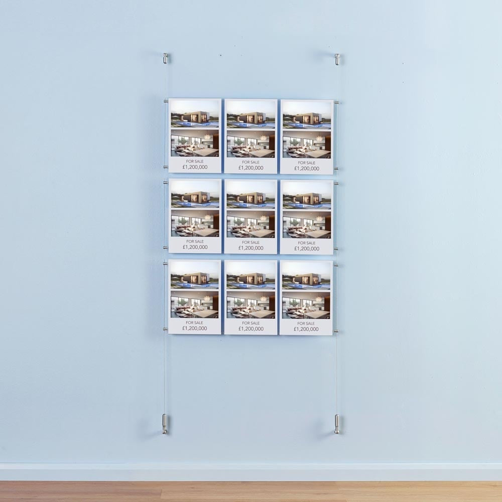 Satin Single Panel Clip - 4mm Capacity