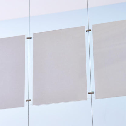 Easy Access Poster Holder - A1 Portrait - Cable or Wall-Mounted