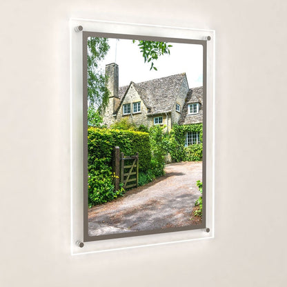 Accent Bevelled Edge LED Light Panel Wall-Mounted Kit - A2 Portrait