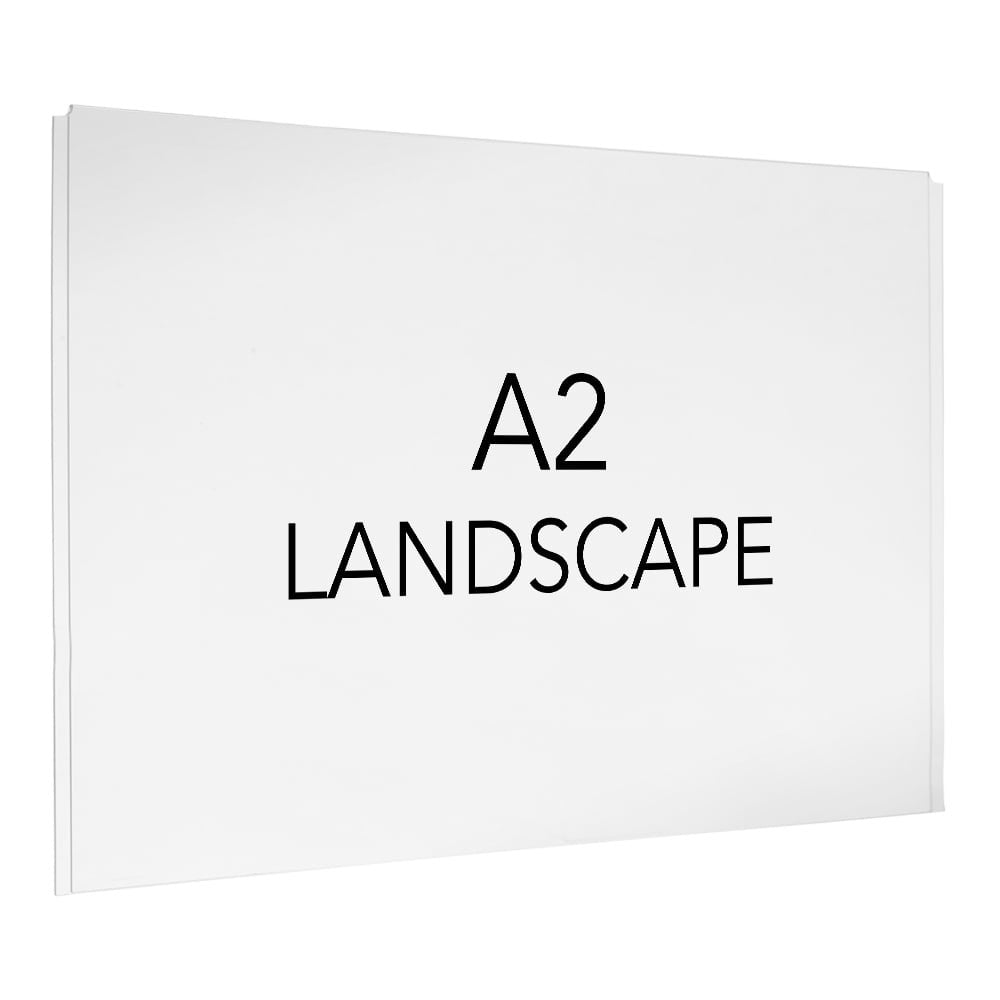 Easy Access Poster Holder - A2 - Cable or Wall-Mounted
