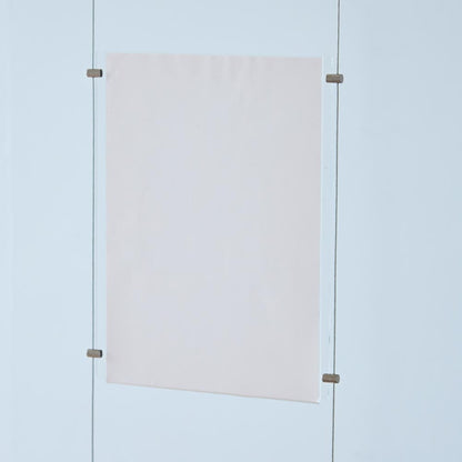 Easy Access Poster Holder - A2 - Cable or Wall-Mounted