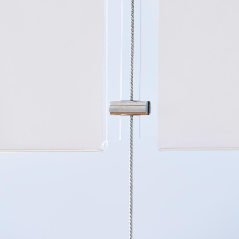 Easy Access Poster Holder - A2 - Cable or Wall-Mounted