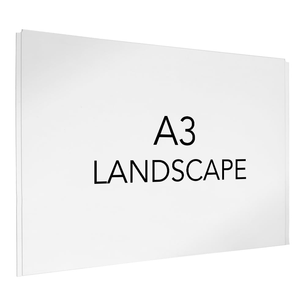 Easy Access Poster Holder - A3 - Cable or Wall-Mounted