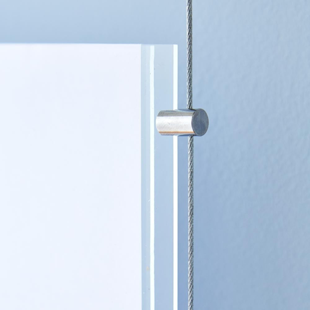 Easy Access Poster Holder - A3 - Cable or Wall-Mounted