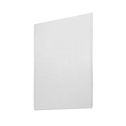 Chrome Wall-Mounted Cable Display Kit - A3 Portrait