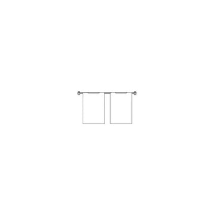 Hook-on Pocket Wall-Mounted Cable Display Kit - A4 Portrait