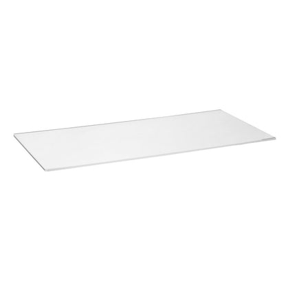 Chrome Ceiling-to-Floor Cable Shelving Kit - 2 x Shelves - W600mm