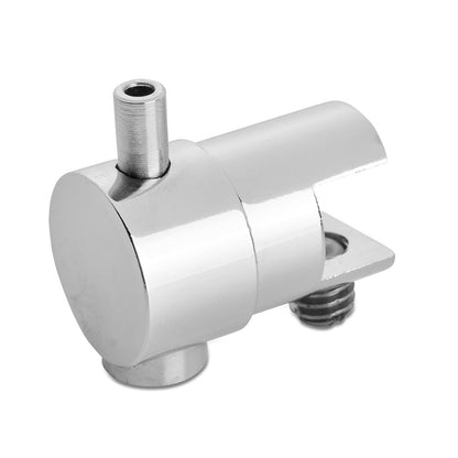 Chrome Ceiling-to-Floor Cable Shelving Kit - 2 x Shelves - W600mm