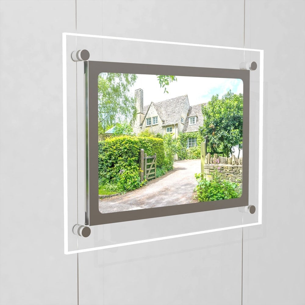 Accent Bevelled Edge LED Light Panel Cable Kit - A4 Landscape